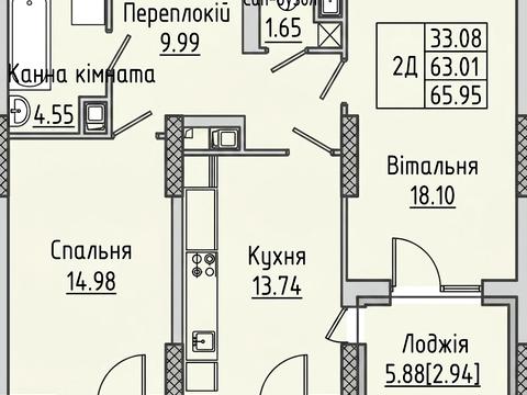 квартира за адресою Романа Левицького вул., (Будинок 7)