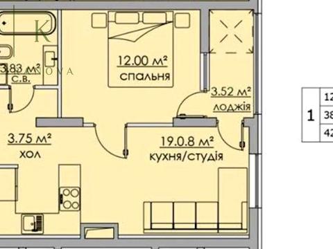 квартира по адресу Городницкая ул., (Будинок 3)