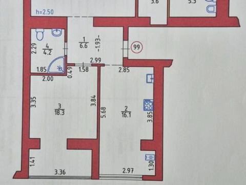 квартира за адресою Марії Заньковецької вул., 3а