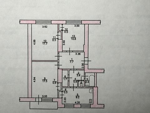 квартира за адресою Віталія Тіліженка проїзд, 3