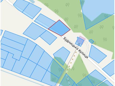ділянка за адресою Будницька