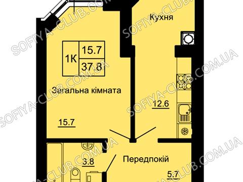 квартира за адресою Клубна вул., 10