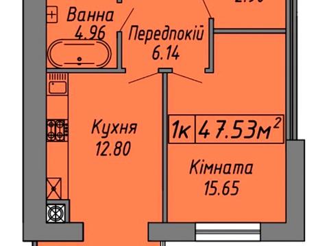 квартира за адресою Степана Бандери вул., (Будинок 1)