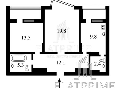 квартира по адресу Драгоманова ул., 2-Б
