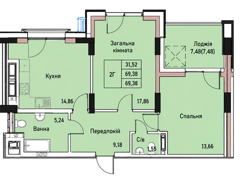 квартира по адресу Гетмана Мазепы ул., (Будинок 5)