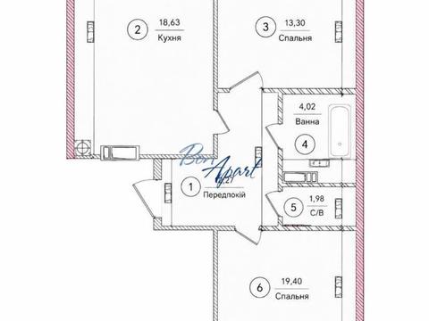 квартира за адресою Лесі Українки бульв., 26-Д