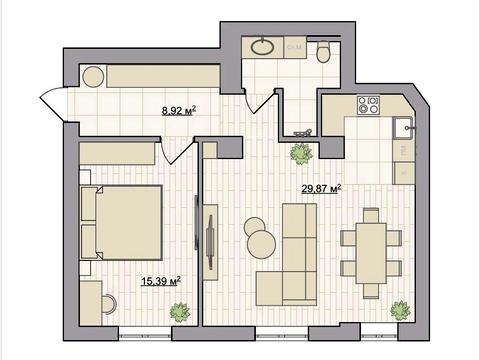 квартира за адресою Рейтарська вул., 30