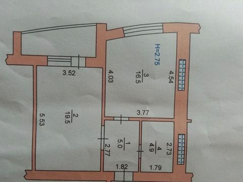 квартира по адресу Парусная ул. (Героев Сталинграда), 1б