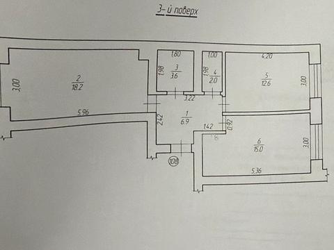 квартира по адресу Миколи Боголюбова ул., 3