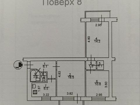 квартира за адресою Кирилівська вул. (Фрунзе), 115/2