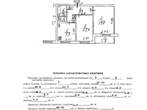 квартира за адресою Івана Величковського вул., 1