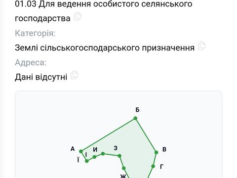 участок по адресу 