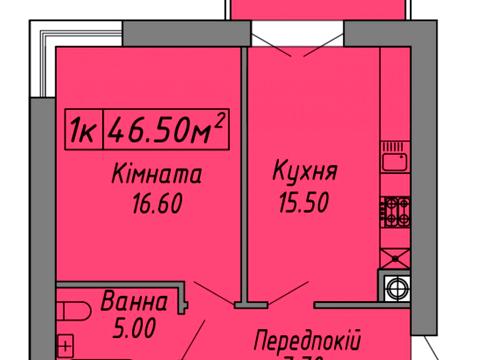 квартира по адресу Степана Бандеры ул., (Будинок 1)