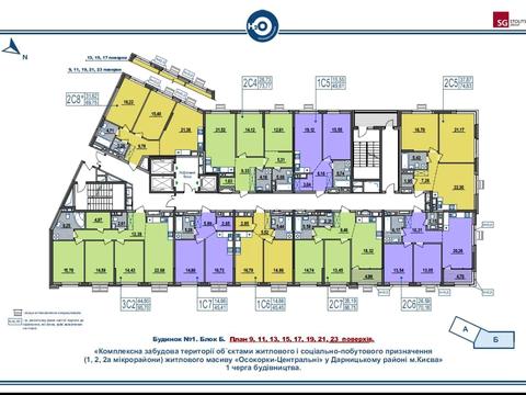 квартира по адресу Петра Григоренко просп., (Будинок 44)