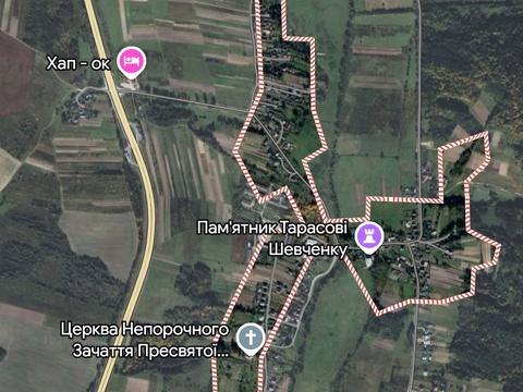 участок по адресу Цимбалівка, 32
