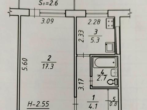 квартира по адресу Романа Атаманюка ул., 33