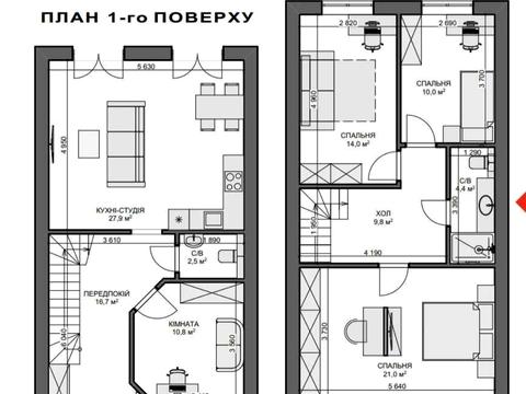 будинок за адресою Захисників України вул. (Вокзальна)