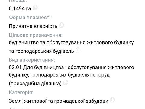 участок по адресу 