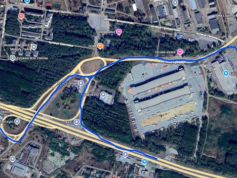 ділянка за адресою Броварська, 2а