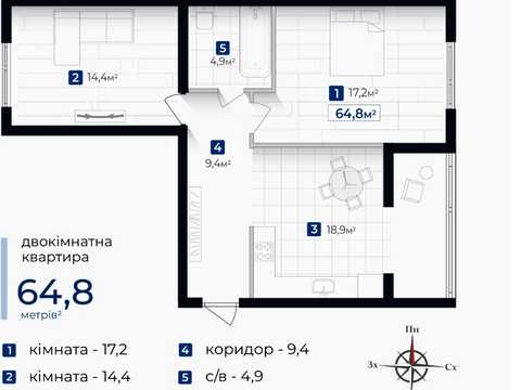 квартира по адресу Александра Довженко ул., (Будинок 16)
