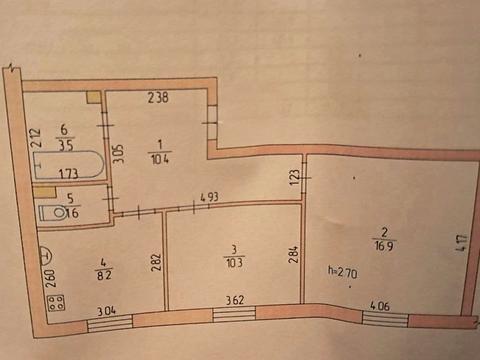 квартира по адресу Вячеслава Черновола ул. (Гутовского), 17