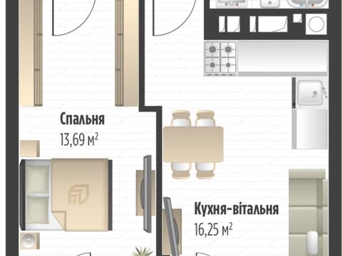 квартира за адресою Пилипа Орлика вул., (Будинок 1)