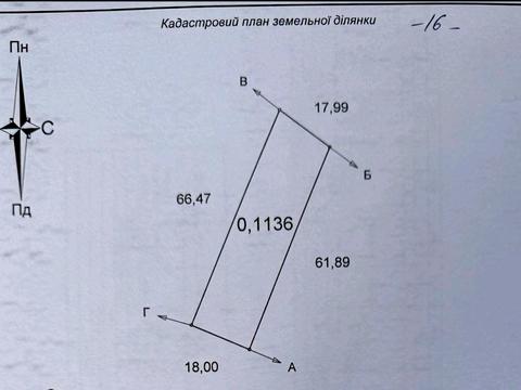 ділянка за адресою Зарічна