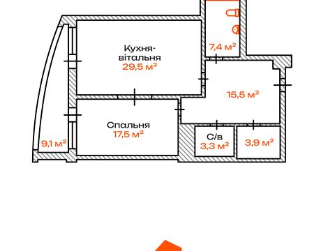 квартира за адресою Панаса Мирного вул., 28-А