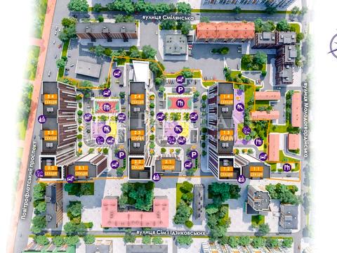 квартира за адресою Повітряних Сил просп. (Повітрофлотський), 56-Г