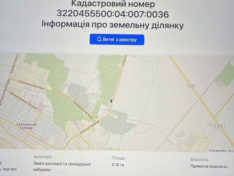 ділянка за адресою 