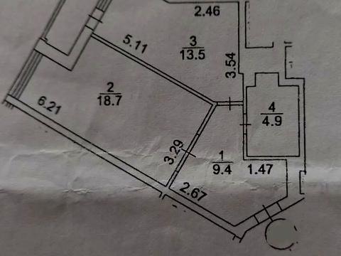 квартира за адресою Миколи Бажана просп., 1-М