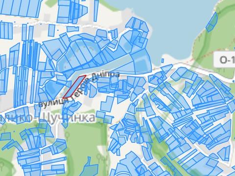 участок по адресу Героїв Дніпра