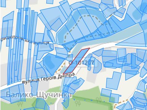 участок по адресу Героїв Дніпра