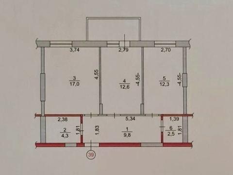 квартира за адресою Київ, Метрологічна вул., 107-В