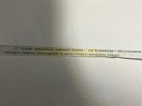 ділянка за адресою 