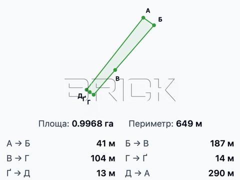 участок по адресу 