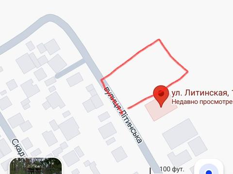 участок по адресу Литинская ул., 10