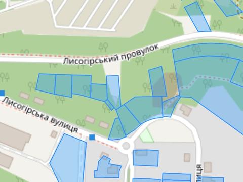 участок по адресу Лысогорский пер., 15
