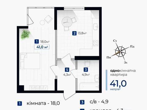 квартира по адресу Гната Хоткевича ул., (Будинок)