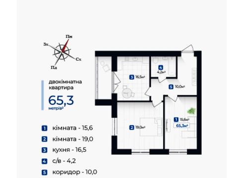 квартира за адресою Олександра Довженка вул., (Будинок 10)