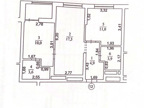квартира по адресу Святослава Храброго ул., 11-Б