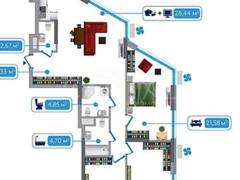 квартира по адресу Миколы Бажана просп., (Будинок 8)