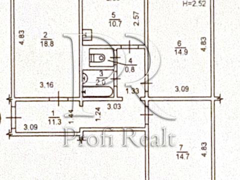 квартира по адресу Николая Ушакова ул., 12