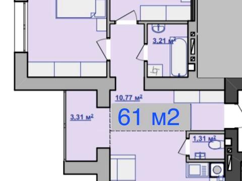 квартира по адресу Черновола ул., (Будинок 1)
