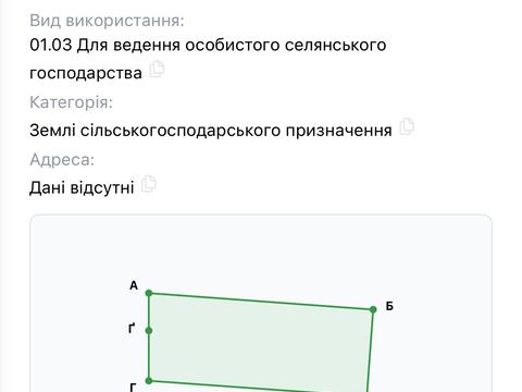 участок по адресу Вул. Полярна