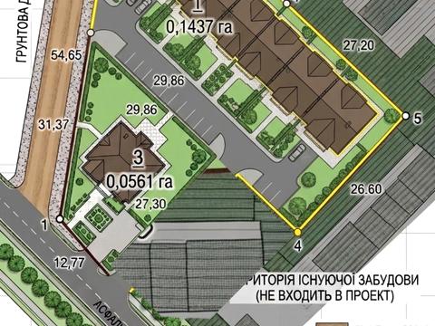ділянка за адресою Берегова вул.