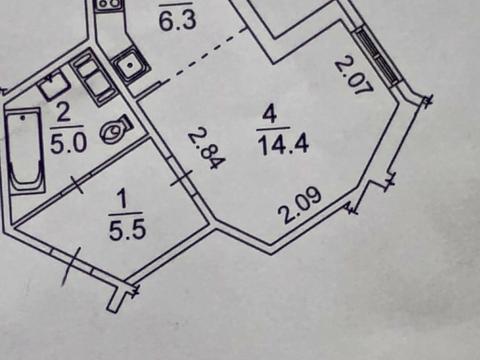 квартира по адресу Софии Русовой ул., 1