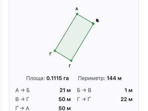 участок по адресу 