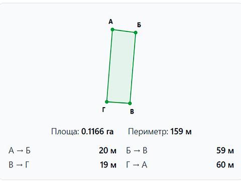 участок по адресу Чорнобильська, 18
