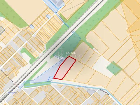 участок по адресу Центральной Рады ул.